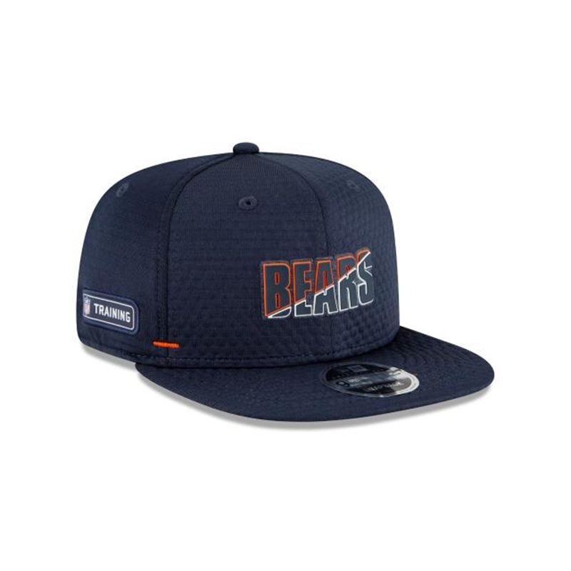 NFL Chicago Bears Official Summer Sideline 9Fifty Snapback (CDC2244) - Blue New Era Caps